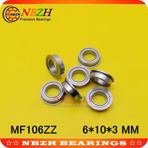 MF106-2Z MF106ZZ MF106 F676 F676-ZZ F676ZZ F676-2Z F676Z zz z 2z Flange Deep Groove Ball Bearings 6 