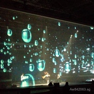 Projection Screen3D Holographic Screen Scroll Holographic Screen Stage Screen Lifting Screen Electri