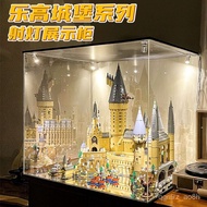 Lego Display Box71043Lego Harry Potter Hogwarts Castle Spotlight Building Blocks Transparent Dustpro