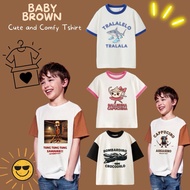 CHILDREN'S CLOTHES CHILDREN'S T-SHIRTS SPECIAL EDITION BRAINROT ITALIAN TUNG TUNG SAHUR ANOMALI Baju