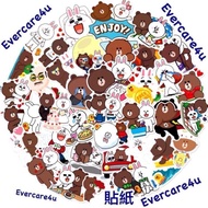 Line Friends 貼紙 Line 貼紙 一套（內有大約36張 不同款 不重複貼紙） Sticker 小朋友禮物 Line Friend 貼紙 表情貼紙 防水貼紙 Sticker 小朋友禮物 獎