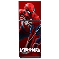 Red Spiderman. 2 Door Refrigerator Stickers