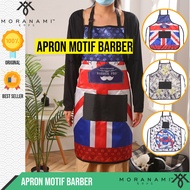 Barber Apron Barbershop Apron Barber Apron Barbershop Motif