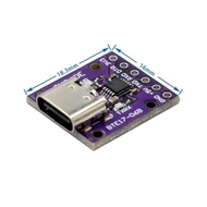 BTE17-06B USB 2.0 To TTL Module Alternative CH340E Supprt linux/mac/windows OTG