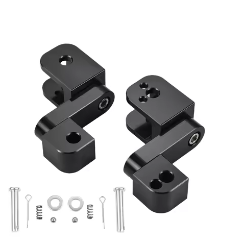 Adjustable Footrest Bracket Foot Peg Pedal Connection Brackets For MX350 MX650 SX500 Motorcycles Acc