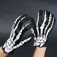 Horror GHOST BONE GLOVES for halloween costumes - skeleton gloves - death gloves