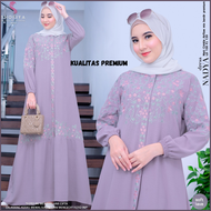 Gamis Kondangan Pernikahan Mewah Simple Gamis Wanita Pesta Lebaran 2023 Modern Ala Selebgram Kekinia