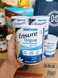 [ Date 10/2026 ] Hộp Sữa Bột Ensure Original Vani 400g Của Mỹ