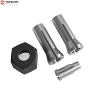 Engraving Chuck Metal Collet Set Three Collet Cones Multiple Collet Sizes