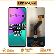 LCD INFINIX HOT 10 PLAY / HOT 11 PLAY X688B X688 Original Fullset ORI Glass TouchScreen Digitizer Asli