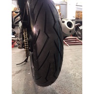 Tires of all sizes from 100/80-17 110/70-17 140/70-17 and 150/60-17 Pirelli Rosso 3 Sport (Lightning