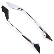 For Honda HR-V HRV Vezel 2016 2017 2018 Chrome Rear Fog Light Tail Lamp Eyebrow Cover Trim Protector