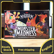 Dungeon Mayhem: Monster Madness Board Game English Version D&D Party Family Game