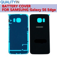shop Housing Back Battery Cover for samsung s6 edge g925 Back Cover Rear Battery Cover Back Glass Do