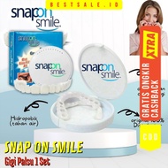 Snap On Smile Gigi Palsu 1 Set Atas Bawah - Gigi Palsu Silikon (99)