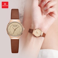 Julius JA-1343C Korea Fashion Women Woman watch water resistant analog lady watch leather Quartz wat