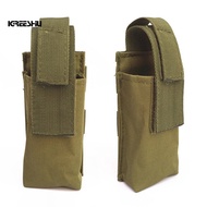 Hanging Bag Abrasion Resistant Molle Strong Toughness Nylon Tactical  Molle Flashlight Pouch Outdoor Sports