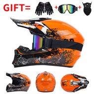 DOT Motorcycle Helmet Off-Road Helmet Mountain Bike Full Helmet Kart Bike Speed Down Bicycle Helmet