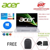 Acer Swift 3 SF314-511-532H/559D 14'' FHD Laptop ( I5-1135G7, 8GB, 512GB SSD, Intel, W10, HS )