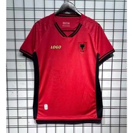 Fans Version 2025-2026 Albania Home Soccer Jersey Sports T-shirt JerseyTop Quality S-4XL