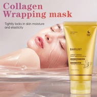 75ml/2.53fl. Oz Turmeric Face Sleeping Peel-Off Mask With Hyaluronic Acid, Niacinamide, Cleansing & 