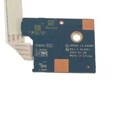 MCU Junction Board Keyboard Controller Board with Cable - 1J7TX - M1VNF - 16Y4V For Alienware M15 R5