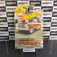 Hot Wheels '79 Ford Pickup Brown - 2016 Rad Trucks [Walmart]