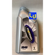 POWERHAS D6 HD40 Engine Oil Synthetic Blend 1Liter