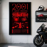 Kayou | Science fiction movie 2001 A S-Space O-Odyssey Poster Art Print Anime Style Home Decor Ideal