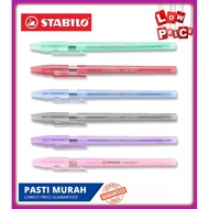 STABILO 808F LINER BALL PEN  808 F / 808 M(Red)