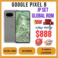 Google SmartPhone Google Pixel 8 JP Set Global Room 128GB Storage SG Ready Stock