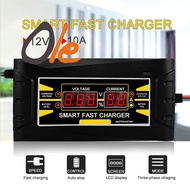 motolite battery Automatic Smart 12V Lead Acid/GEL motorcycle Motor Car Battery Charger LCD Display