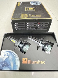 illumitec Brand 2025 Upgrate A12 2 PCS 1 Pair 240W LED Car Headlights Super Bright 50000LM 6000K Whi