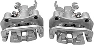 Forlevlaep Set of 2 Brake Caliper Rear Calipers (Left and Right) with Bracket For Mazda 6 2003-2005 