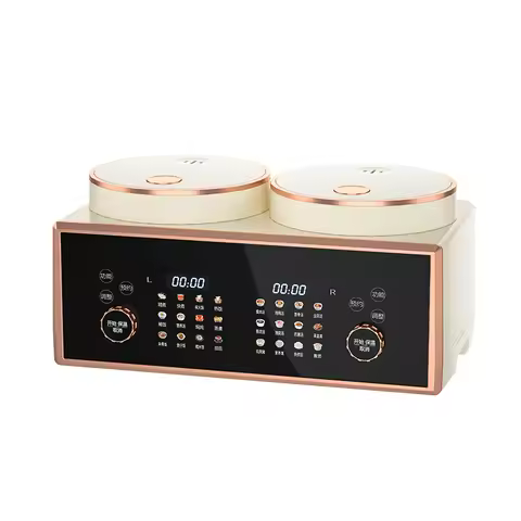 Double Inner Pot Rice Cooker Dual-purpose Double Pot in One Mini Smart Multi-function Household Rice