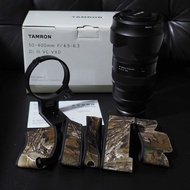 ※行貨有盒超長保至2027※ 99%新 騰龍 Tamron 50-400mm f4.5-6.3 Di III VC VXD (for Sony E mount)