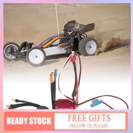 jingcc 2435 3300KV Sensorless Brushless Motor with 35A ESC for 1/16 1/18 RC Car Truck