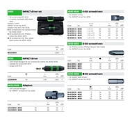 Stahlwille Impact Screwdriver Set No. 4060 / Driver / Obeng Ketok