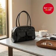 Y2K Style Niche Bowling Bag | Women’s Retro Handbag