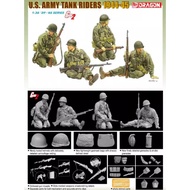 Dragon 6378 1/35 U.S. Army Tank Riders 1944-45 (Set of 4) Model Kit