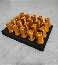 🇰🇷🇯🇵日韓車款軚鈴螺絲🟡🇯🇵🇰🇷Gold lock nut