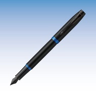 Parker 派克新IM 魅影黑 藍環 鋼筆 免費刻字