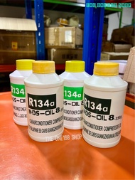 น้ำมันคอมเพรสเซอร์แอร์ NDS-Oil 8 / น้ำมัน R-134a สำหรับเครื่องปรับอากาศรถยนต์ 350g.