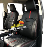 INNOVA REBORN V CAR SEAT COVER 3 ROWS OSCAR MATERIAL GRADE A D6 FULL FOAM DOUBLE STITCHING