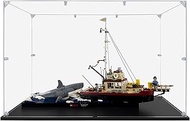 SONGLECTION Acrylic Display Case Compatible for Lego Jaws #21350, Dustproof Display Case (Case Only)