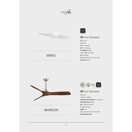 ARVIO WING Ceiling Fan (52")
