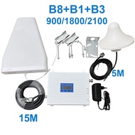 Tri-Band Mobile Phone Signal Amplifier 2G 3G 4G เครื่องดูดสัญญาณโทรศัพท์ เครื่องดูดสัญญาณมือถือ 4g s
