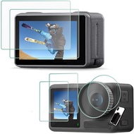 Tempered Glass Protector for DJI Osmo Action 5 Pro Action 4 Action 3 (Screen + Lens) Accessories