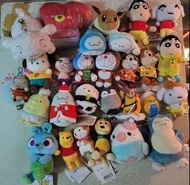 每款單買每個$380 全新 夾娃娃 公仔 寵物小精靈 寶可夢 比卡超系列 皮卡丘 卡比獸 伊貝 彩鳳 虎紋鸚鵡 迪士尼 Disney Toy Story 反斗奇兵 彈弓狗 Bunny 兔 Pochac