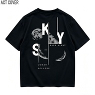 KATUN ACT COVER [Pure Cotton]Outelts American Gangster Handsome Gangster T-shirt Trend Letter Printe